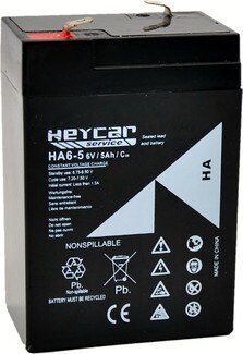 Batterie 6V 4,5Ah plomb acide