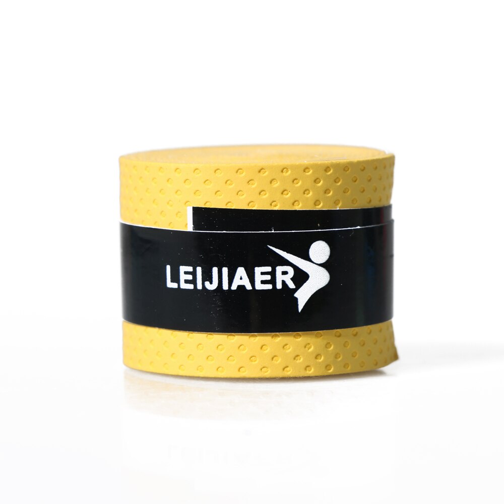10 stk / lot tennisracket pu antiskrid overgrip sved absorberet blød wrap kraner badminton ketsjer over greb fiskestang svedbånd