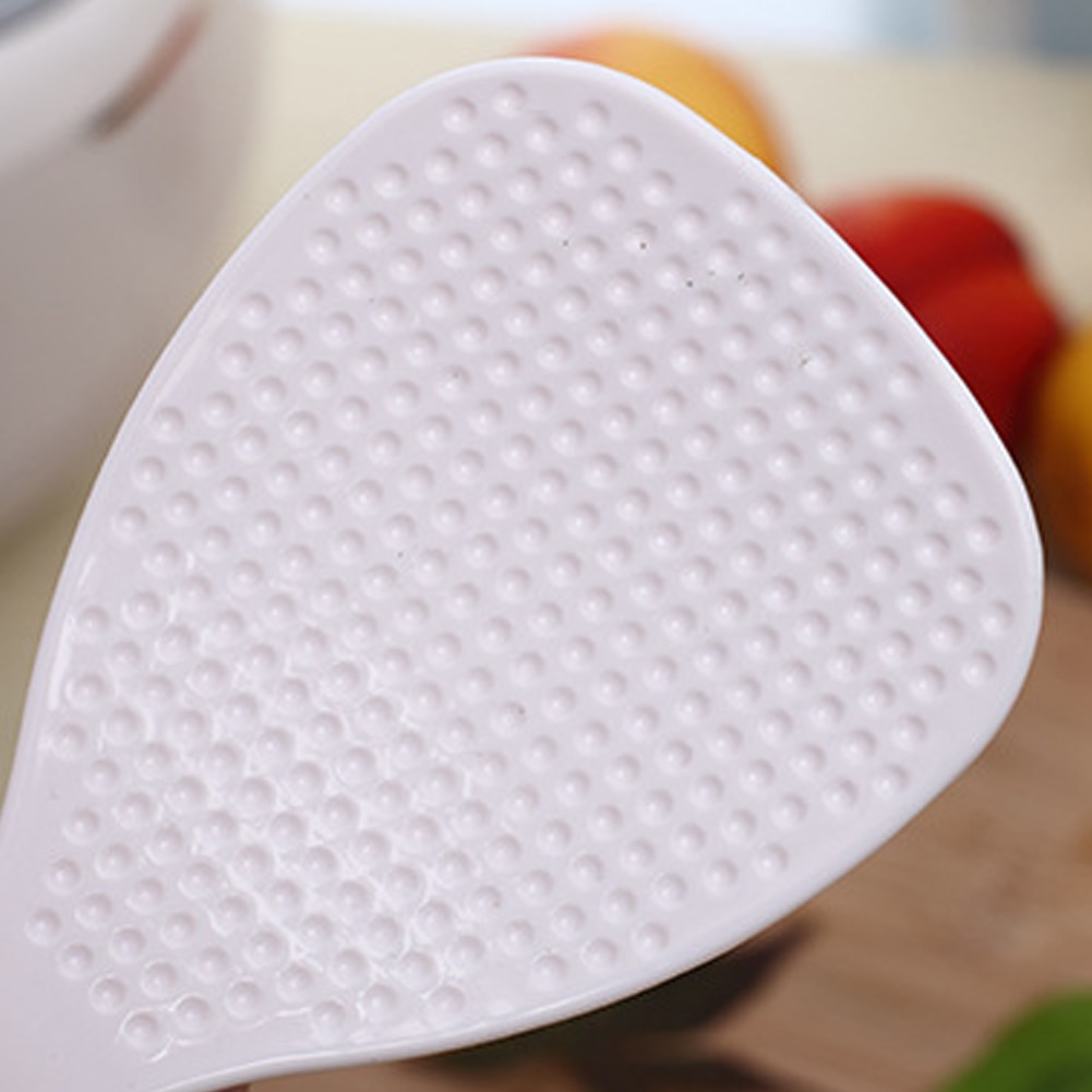 Plast risske hjem ris padle køkken spatel non-stick ris serveringsskeer kogegrej køkkenredskaber varmebestandig