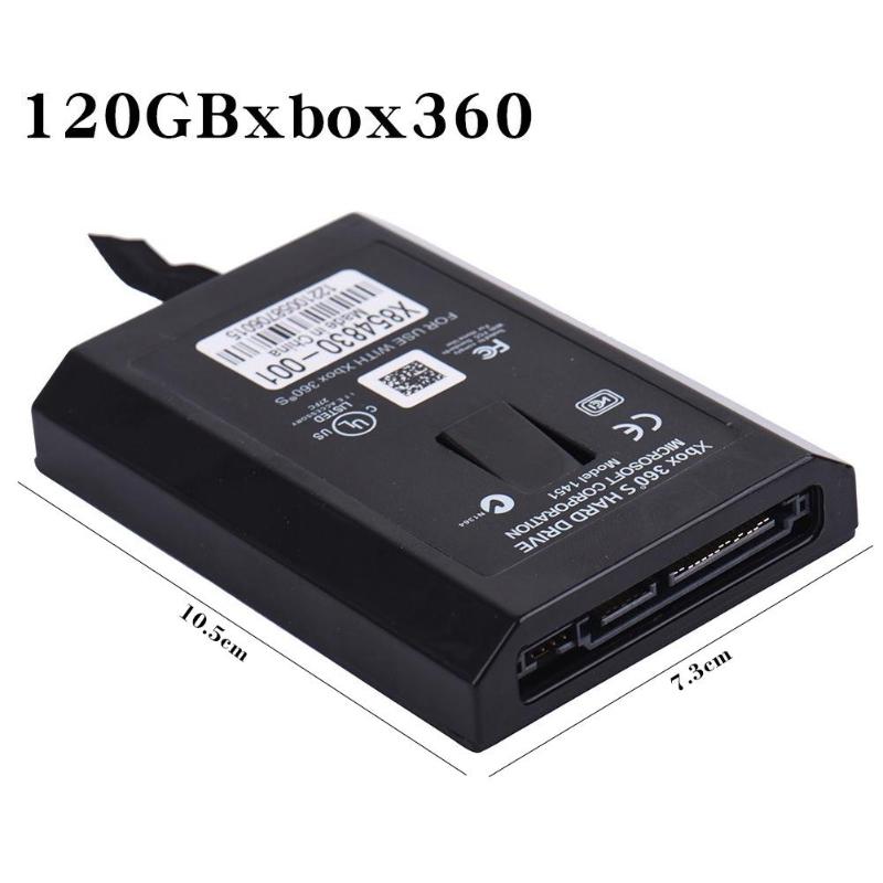 120GB disque dur interne pour Xbox 360 E Xbox 360 Slim Console jeu HDD accessoires de mémoire de disque dur