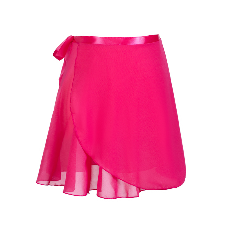 Adulte mousseline de soie ballet tutu danse jupe femmes filles gymnastique jupe portefeuille formation ballet jupes falskirts ballet ballet danse fa