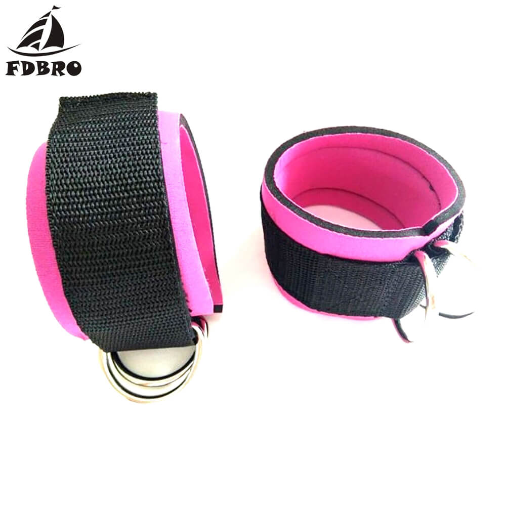Fdbro Voor Kabel Machines Been Gym Workout Fitness Weerstand Bands Enkelbandjes Neopreen Enkelboeien