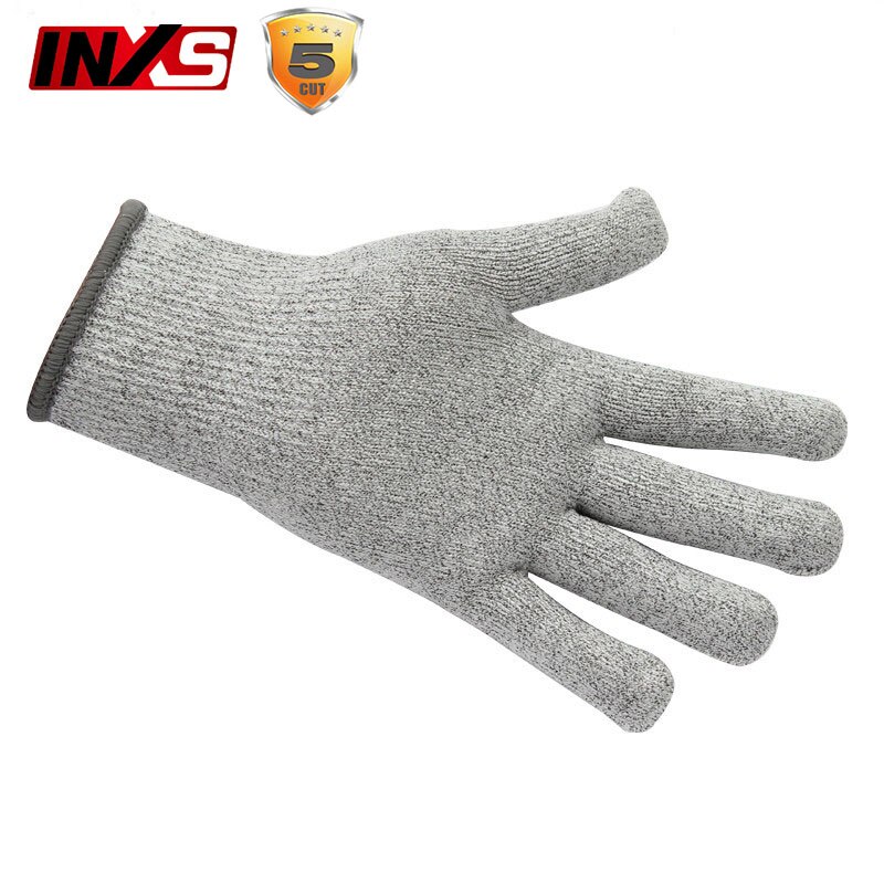 SAFETY INXS Anti-cut gloves Level 5 Antibacterial Accessible food anti cut gloves BladeX fiber flexible mechanics gloves