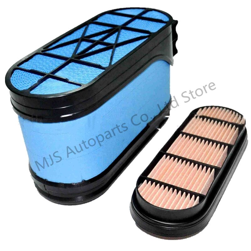Per Kubota Trattore 3J080-10860 3J080-10872 Macchine edili Motore Filtro Aria Per Mann Filtro C31015 CF30100 36539700: YELLOW