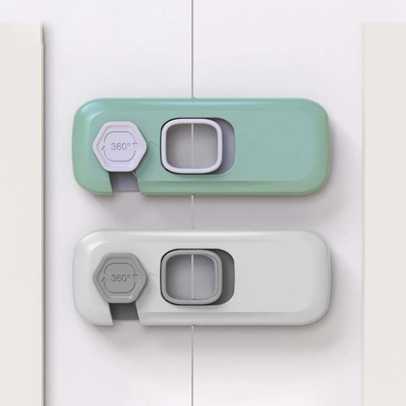 1pc Child Safety Lock Child Lock Protection Cabinet Drawer Door Refrigerator Protection Anti-Pinch Children Lock Buckle for kids