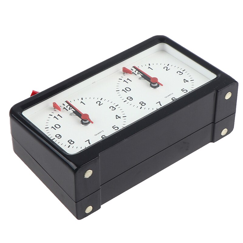 Easy Operate Game Timer Count Down Accurate Compact Analog Plastic Quartz Movement Battery Powered Chess Clock