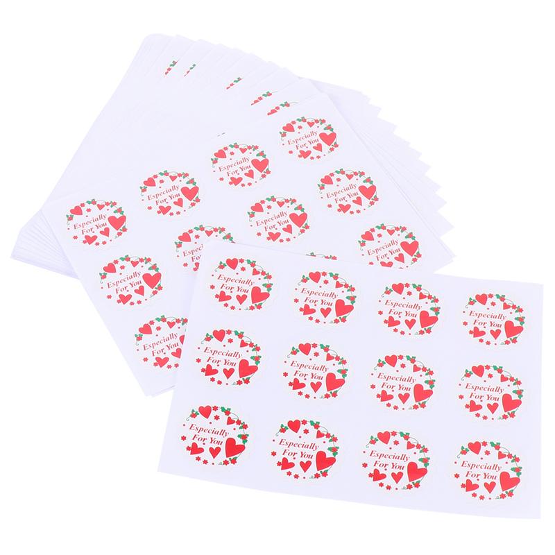 30 Vellen Party Stickers Pakket Etiketten Dozen Afdichtingspasta Bakken Afdichting Sticker Party Labels