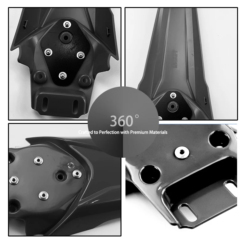 LESQUE Pit Dirt Bike Tail Mud Guard Black Rear Fender Covers For Electric Bike Talaria Sting R MX4 X3 Electric Bikes Ebike