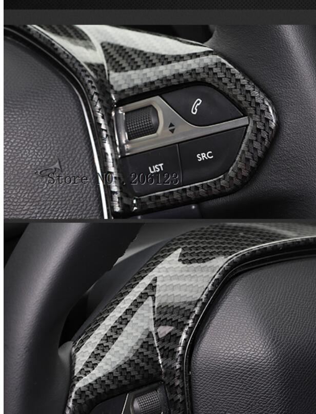 Adesivo Emblema Auto In Stile Carbonio Per Peugeot 4008/5008 (2021-2024) - Accessorio Squisito
