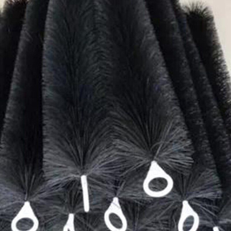 10Pcs Rvs Core Borstel Aquarium Filter Aquarium Schoon Gereedschap Borstel Vijver Biochemische Filter Borstel Filter