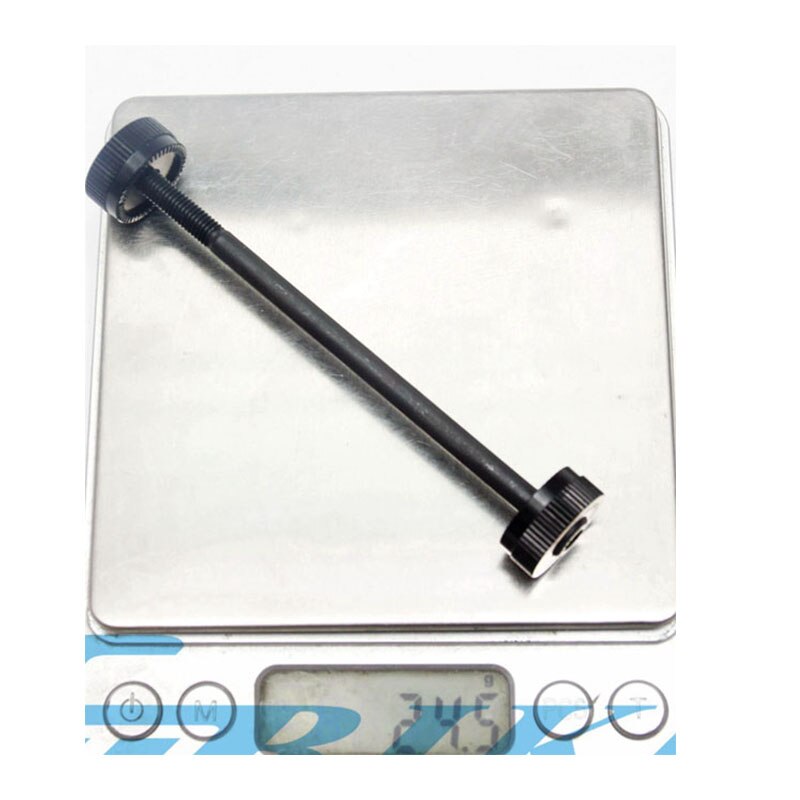 Aceoffix-eje de cubo para bicicleta plegable Brompton, liberación rápida, alta resistencia, 74mm, 100mm