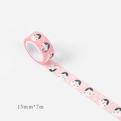 15mm * 7m söta kawaii kyoto dekoration japanska naglar dekorativa washi-tejp gör-det-själv scrapbooking maskeringstejp skolkontorstillbehör: 16