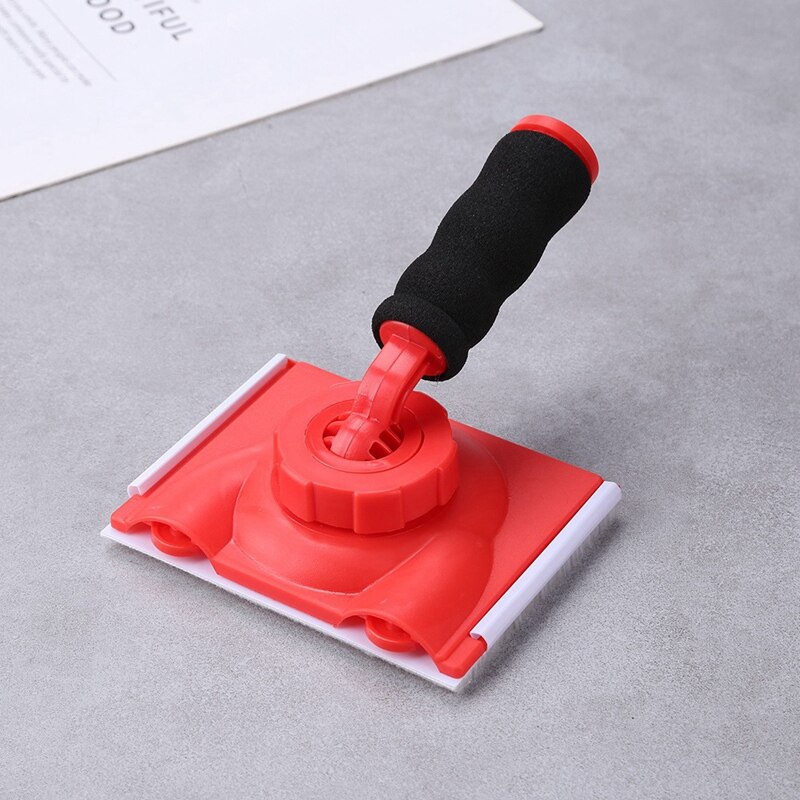 Pincel de látex para pintar bordes, pincel de mano para pintar esquinas de techo y pared, con almohadillas de esponja, para el hogar
