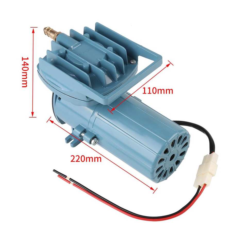 Aquarium Zuurstof Luchtpomp Aquarium Zuurstof Pomp Dc 12V 35W Luchtpomp Beluchter Voor Visvijver Aquacultuur aquarium Accessoire Tool