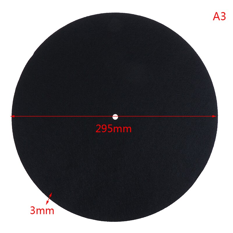 3mm Thick Felt Turntable Mat For LP Vinyl Record Audiophile Anti Vibration Slipmat I3969923868