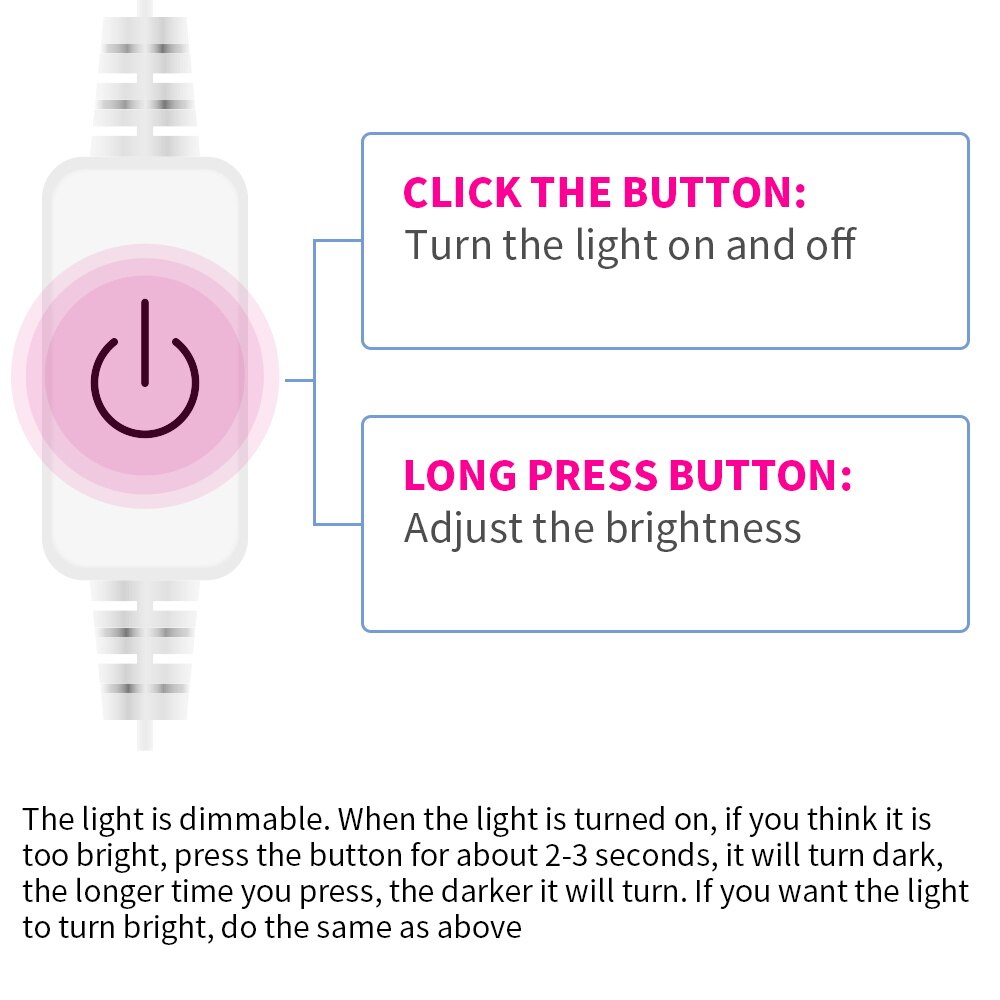 12v make-uplampen led-badkamerverlichting usb traploos dimbaar hollywood make-upspiegel cosmetische lamp led slaapkamer 2 6 10 14 lampen kit