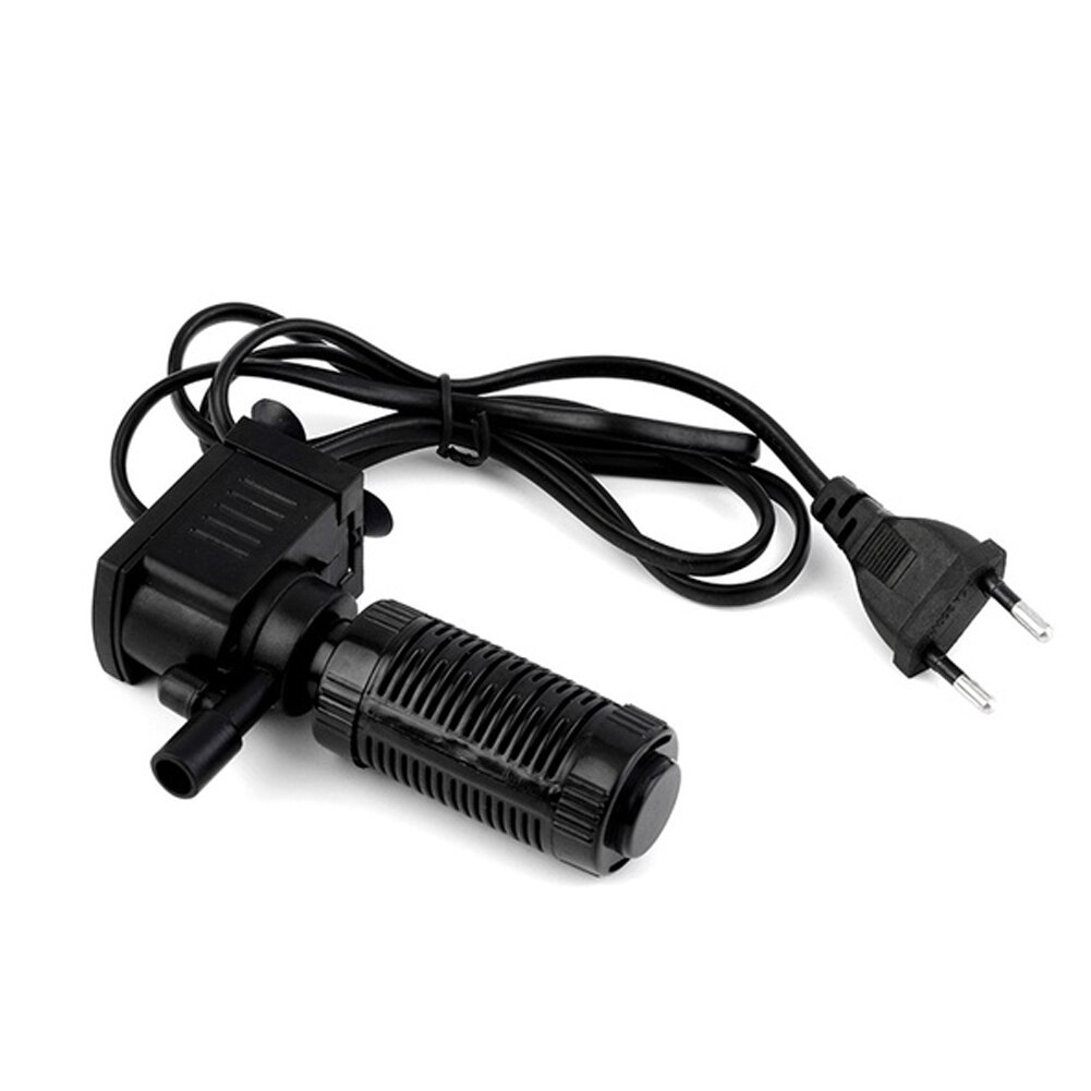 Mini 3 in 1 Aquarium Internal Filter Fish Tank Submersible Pump Spray EU Plug Silent Operation and Long Lasting