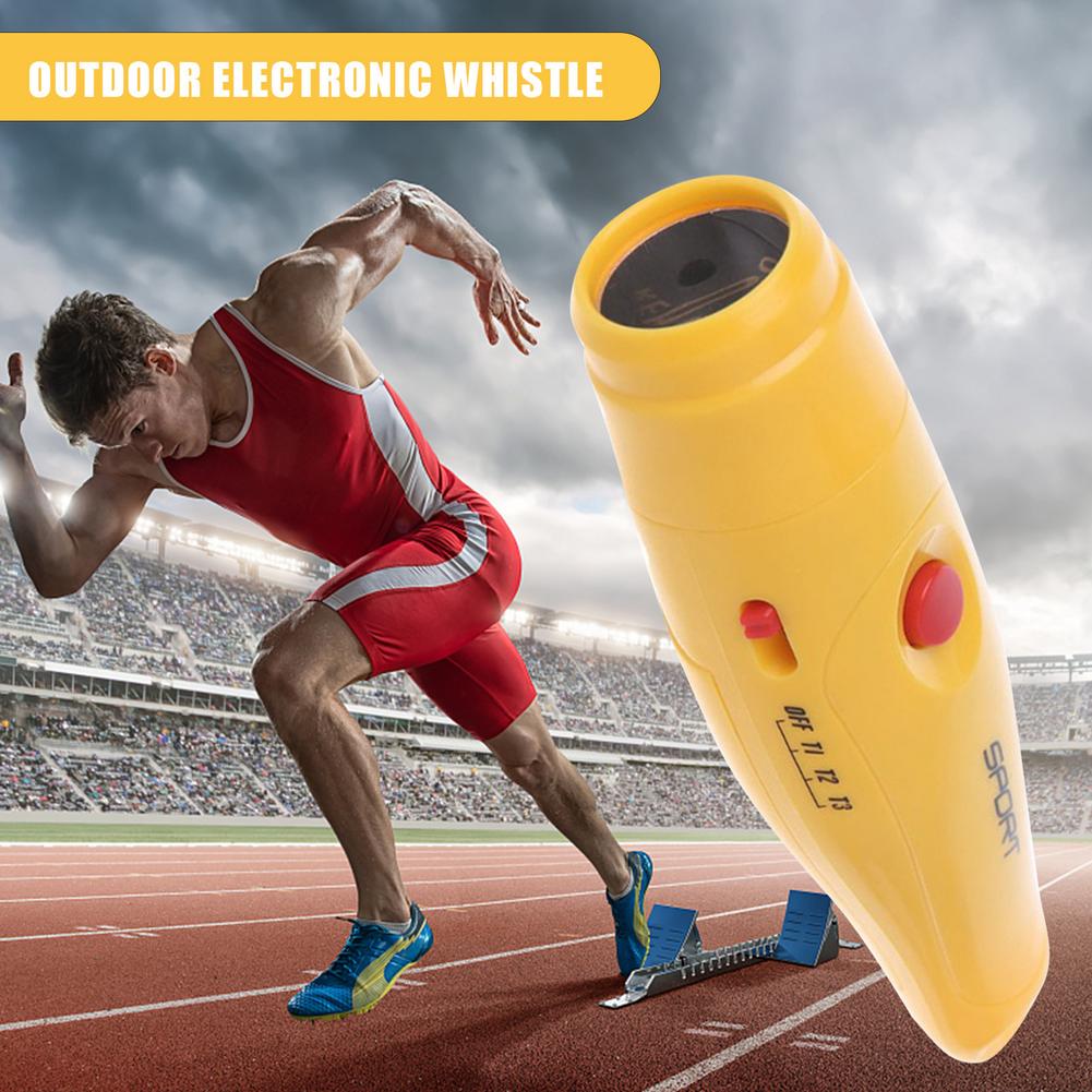 Electronic Whistle Coach Treble Electronic Whistle Outdoor Emergency Whistle Referee Special Sports Whistle Treble Decibel Whist