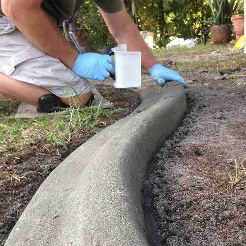 Bodenbelag Beton Kelle Diy Landschaft Mit Griff Fliesen bilden Garten Hof Verputzen Mörtel Edger Bau Bordstein Werkzeug Ski