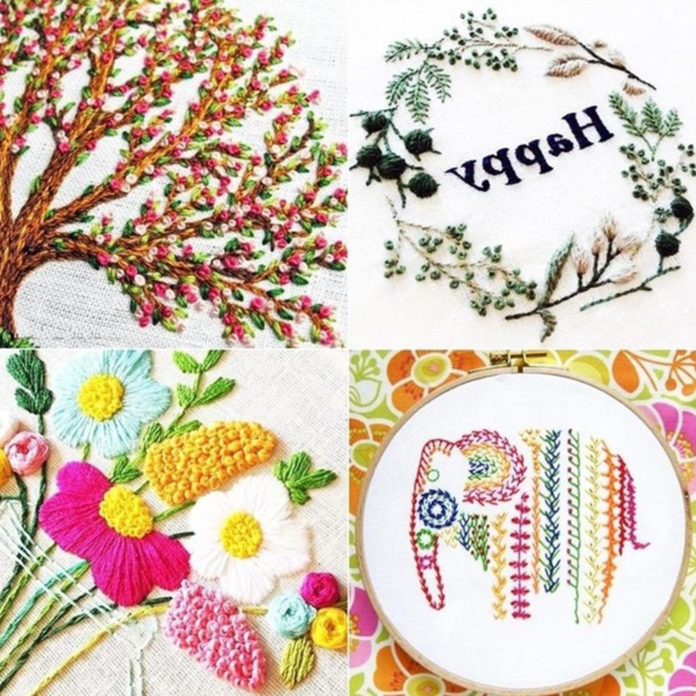 Thread Embroidery Line 24/50/100/150/200PCS Cross Embroider Thread Sewing... – Grandado