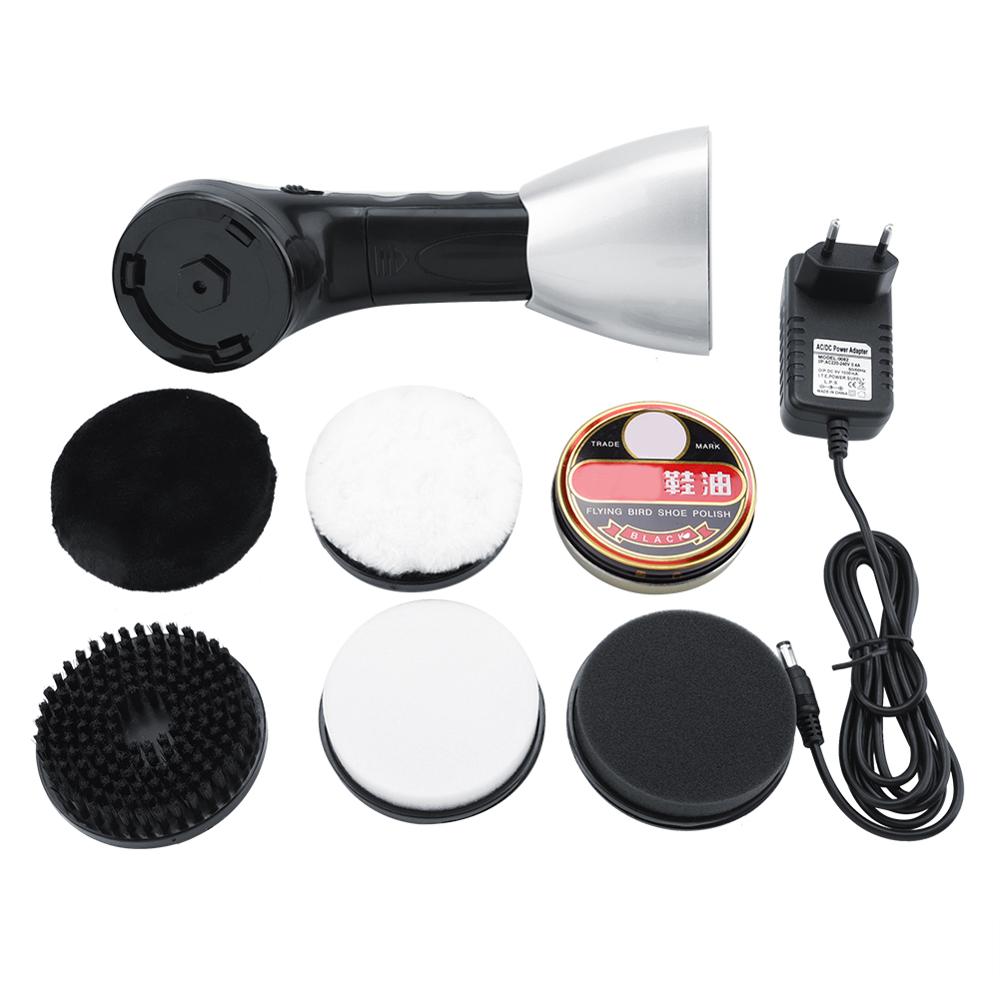 220v ménage chaussure polisseuse électrique mini portable en cuir machine à polir polisseuse chaussures nettoyage brosse nettoyant