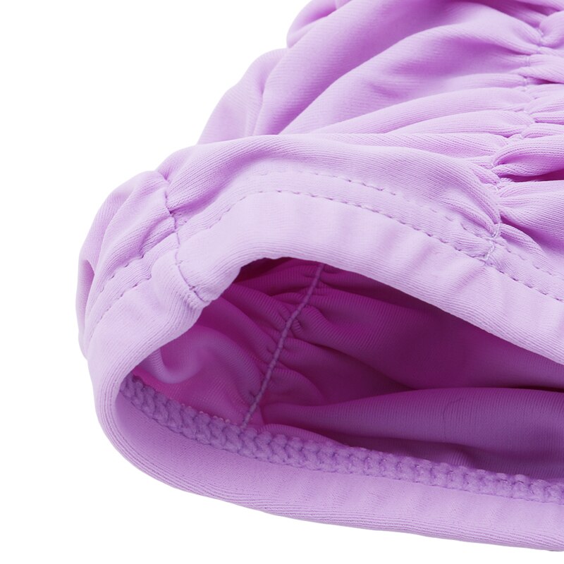 Schattige effen kinder grote oorkappen badmuts comfortabele opvouwbare kinderbadmuts