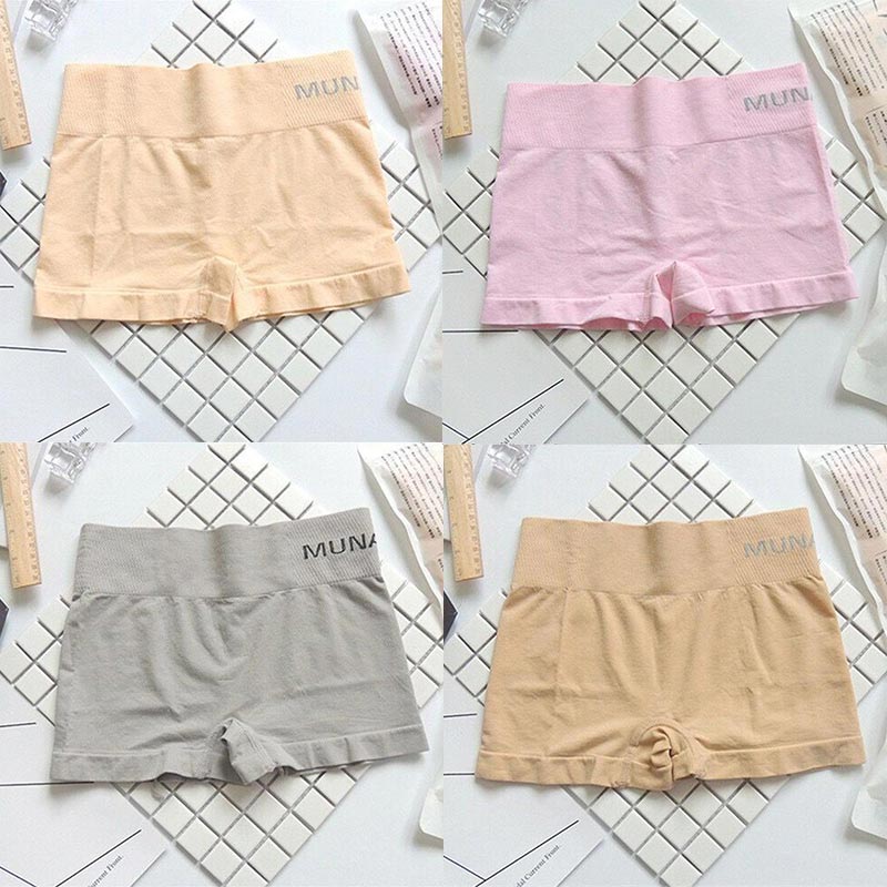 Free Size Soft 1PC Panty Comfortable Brief Pants Female Graceful MUNAFIE Women Safety Pants Underwear Party