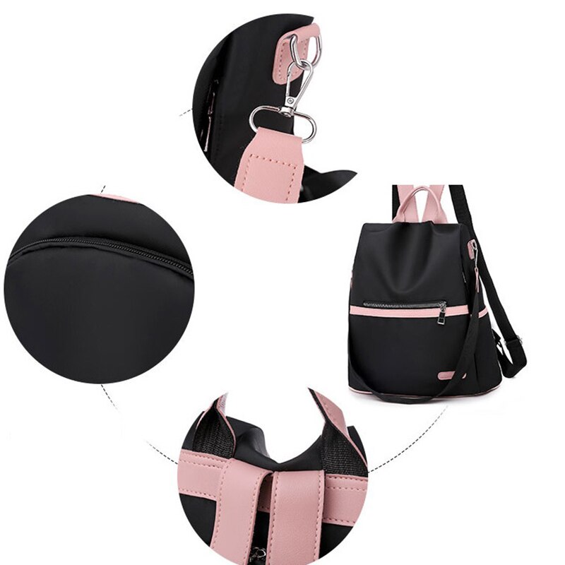 Girls Cute Small Backpack Female Anti Theft Backpack Waterproof Oxford Travel Backpack Schoolbag Girl Bag