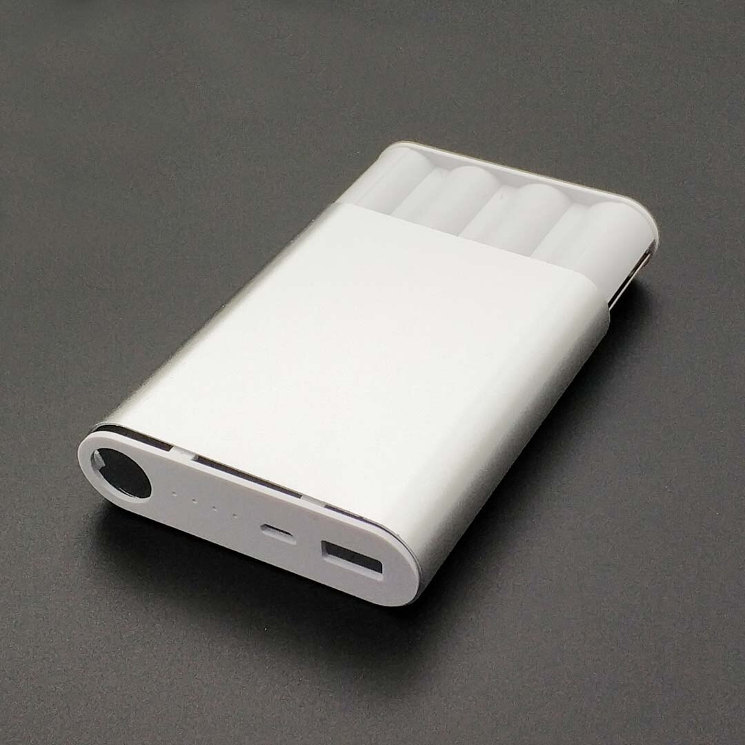 5V 2,1 A USB Power Bank Fall Kit 4X 18650 Batterie Ladegerät DIY Box Für MP3/4 Telefon