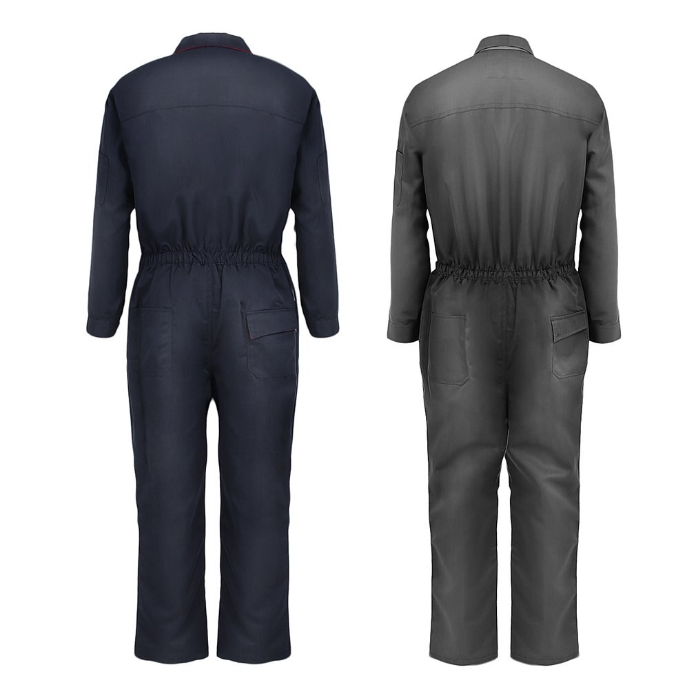 Herre beskyttelsesarbejde overalls reparatør jumpsuits arbejdskraft kedeldragt holdbar arbejdstidsforsikringstøj