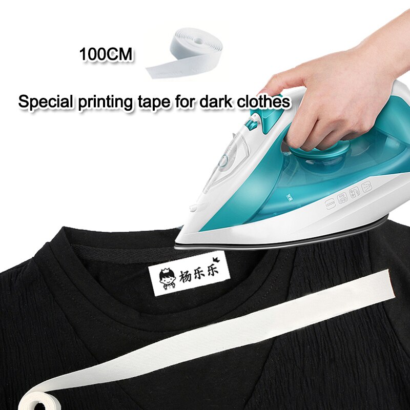 Selo de nome do bebê personalizado-feito presente diy para crianças selo estudante roupas capítulo não é fácil de desaparecer segurança bonito monstros brinquedo: For dark clothes
