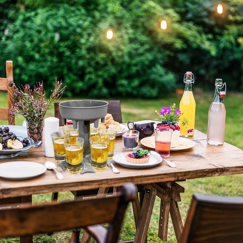 Dozownik robić alkoholu 6 kieliszek robić wina Whisky dozownik piwa uchwyt robić picia gry narzędzia na boże narodzenie strona główna bar kieliszek