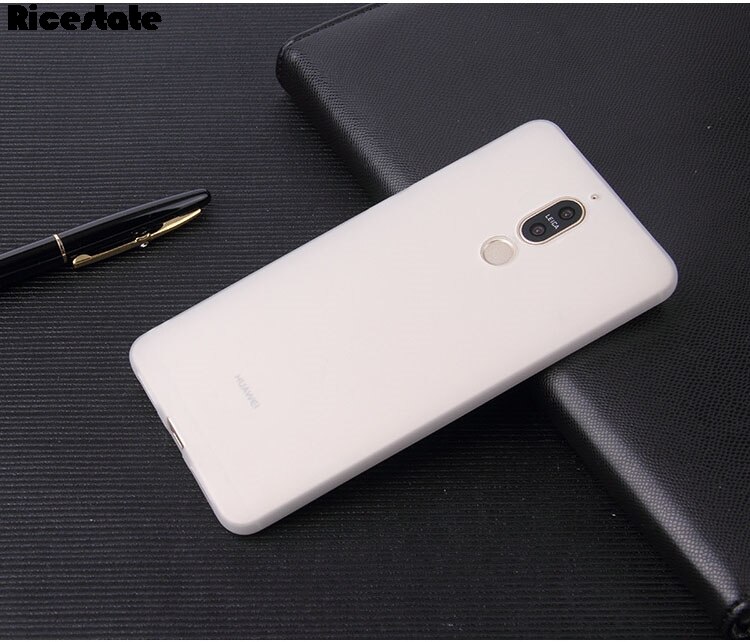 Ricestate Case Voor Meizu Mblu M6t 5.7 Inch Luxe Crystal En Matte Siliconen Soft Cover Voor Meizu M6 T Mblu m6t Telefoon Case: WHITE