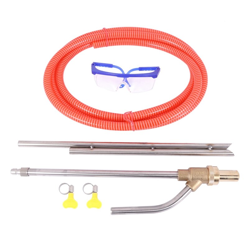 Pressure Washer Sandblasting Kit, Wet Sandblaster Attachment, 5000 PSI, 1/4 Inch Quick Disconnect: Default Title