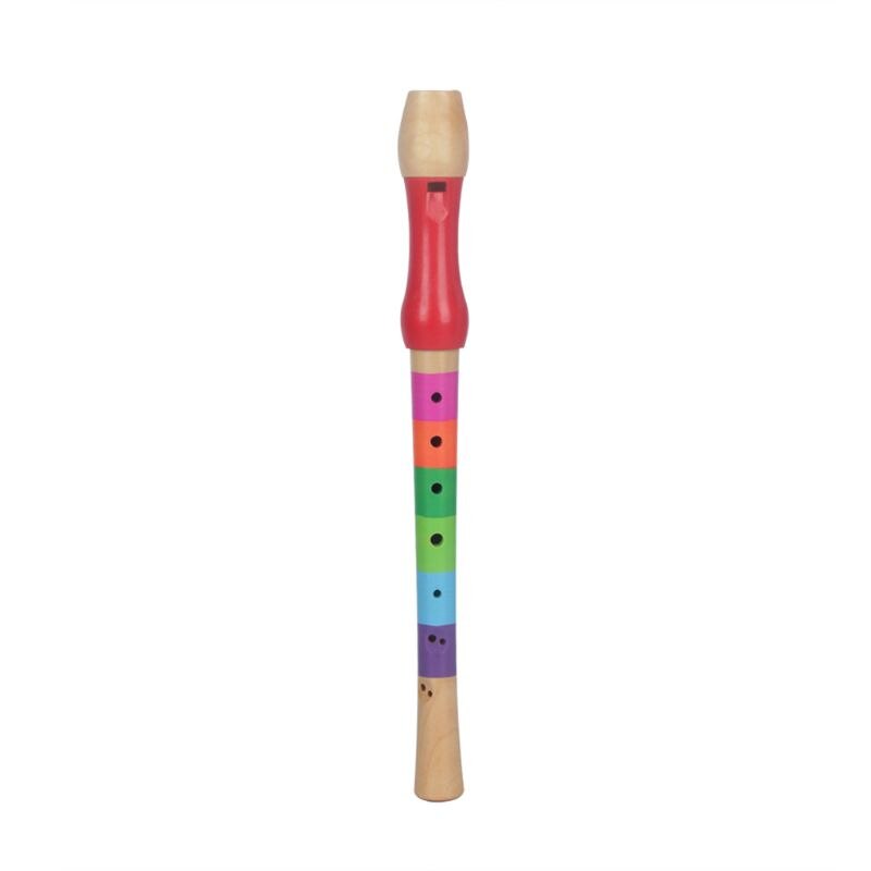 Playing Musical Instrument Wooden Eight Hole Treble Flute M5TC