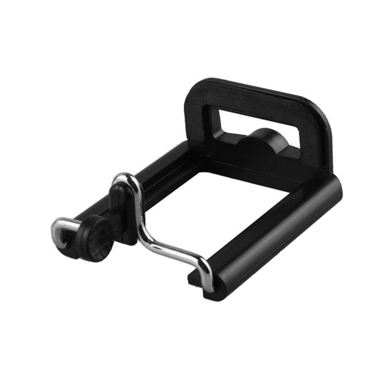 Universal Stretchable Cell Phone Holder Black Compact Anti-slip Mount Double Spring Bracket Clip For IPhone Smartphones TXTB1