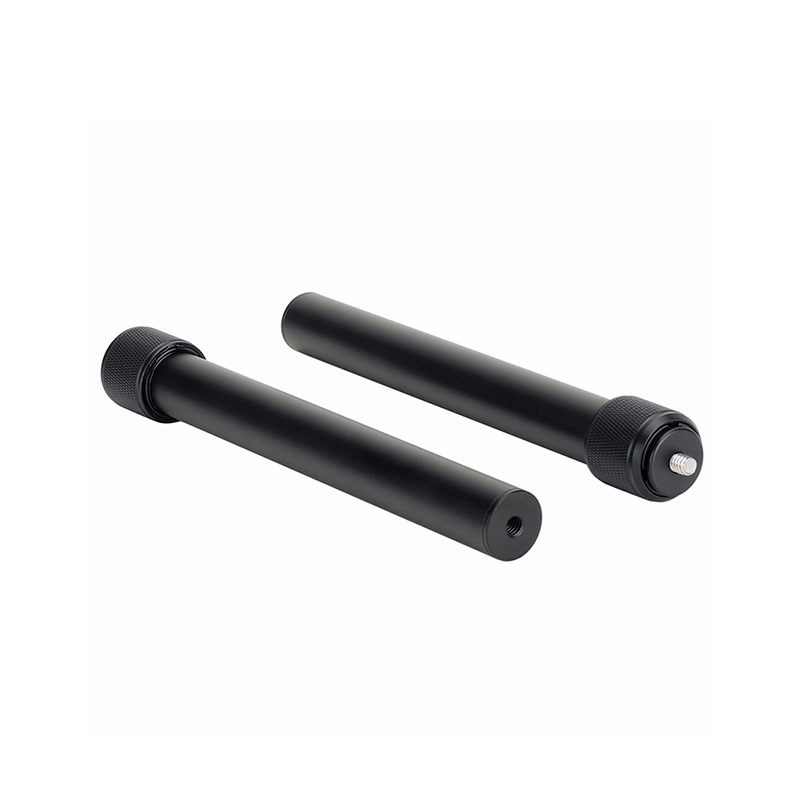 Monopod do montażu na statywie metalowy ręczny 2-sekcyjny przedłużacz z gwintem 1/4-20 do lustrzanki cyfrowej stabilizator gimbala uchwyt na telefon