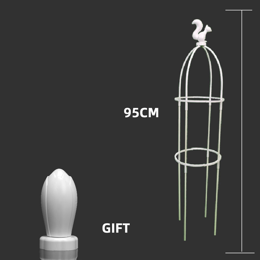 Klimmen Plant Trellis Tuin Tomaat Ondersteuning Kooien Voor Bloemen Planten Ondersteuning Frame Trellis Klimmen Diy Bloem Wijnstokken Pot Stand: green