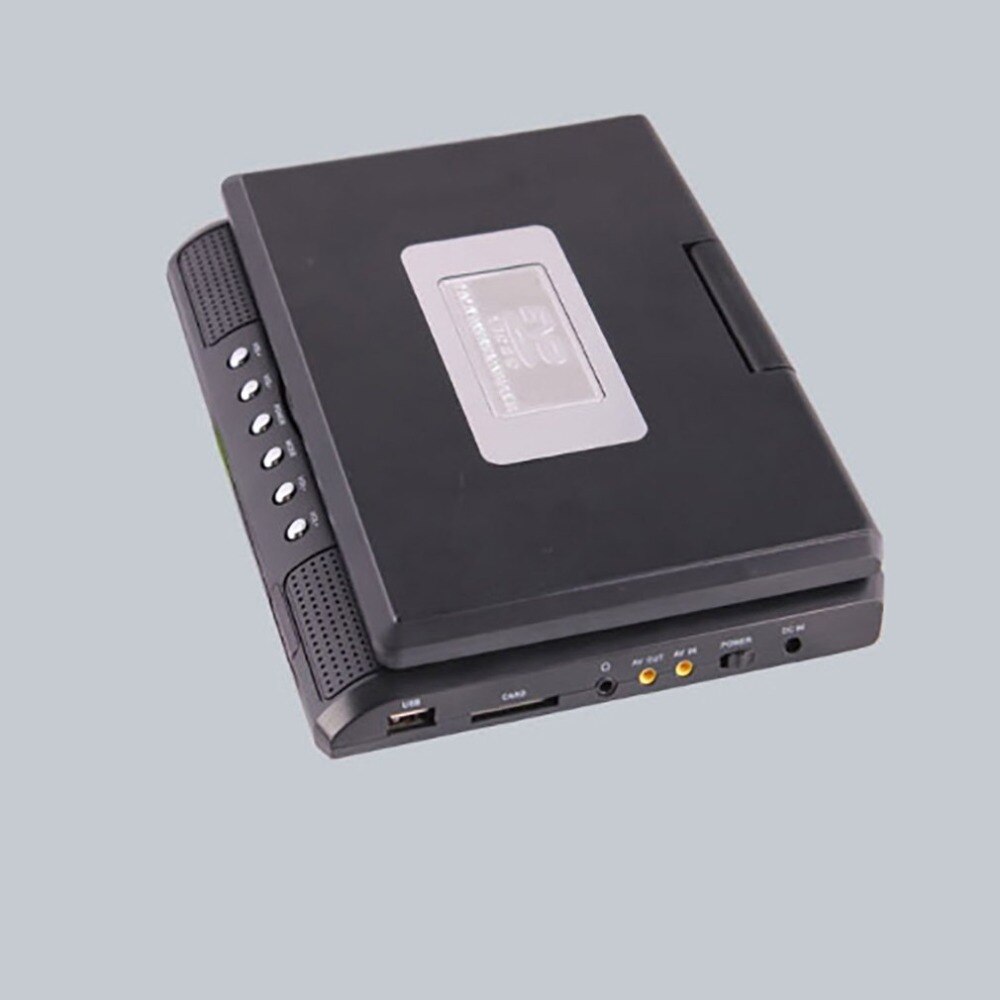 7.8 Inch Portable DVD Player Digital Multimedia Player U Drive Play with FM TV Game Card Read Function VCD DVCD MP4 MP5