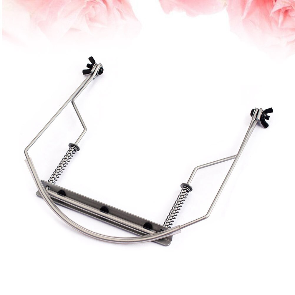 10 Holes Harmonica Houder Draagbare Harmonica Accessoire Mond Accessoire Voor Harmonica: Silver