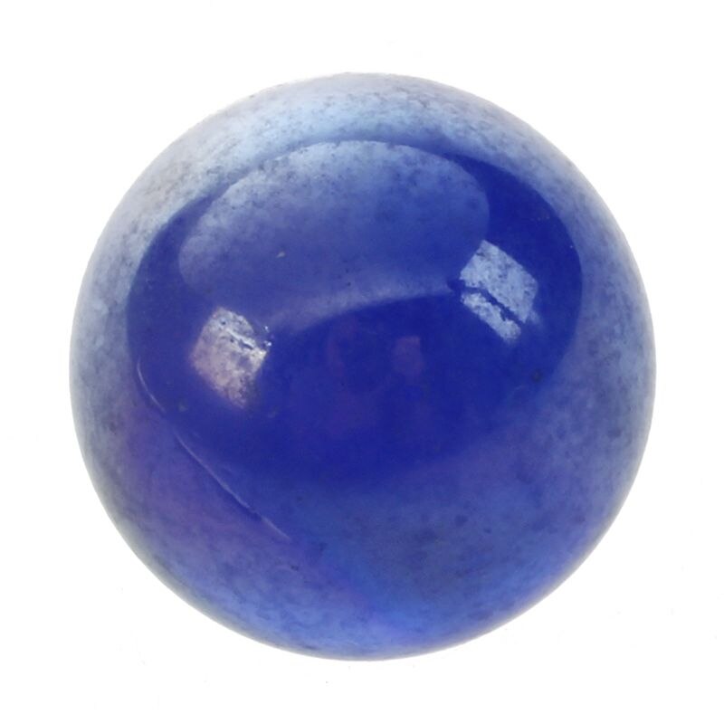 10 murmeln, 16mm glasmurmeln, deko-glaskugeln: Tiefes blau
