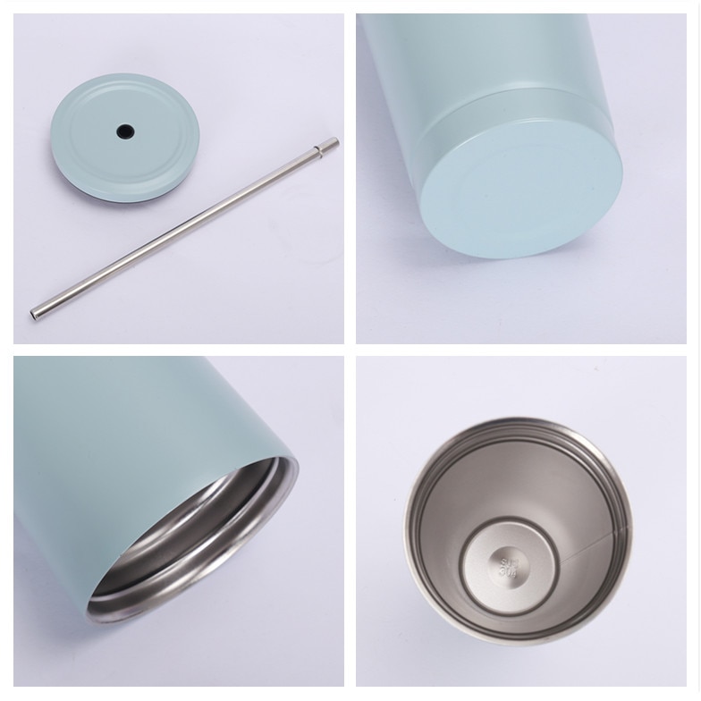 Taza de café portátil para coche, vaso frasco al vacío de gran capacidad, termo de acero inoxidable, 304