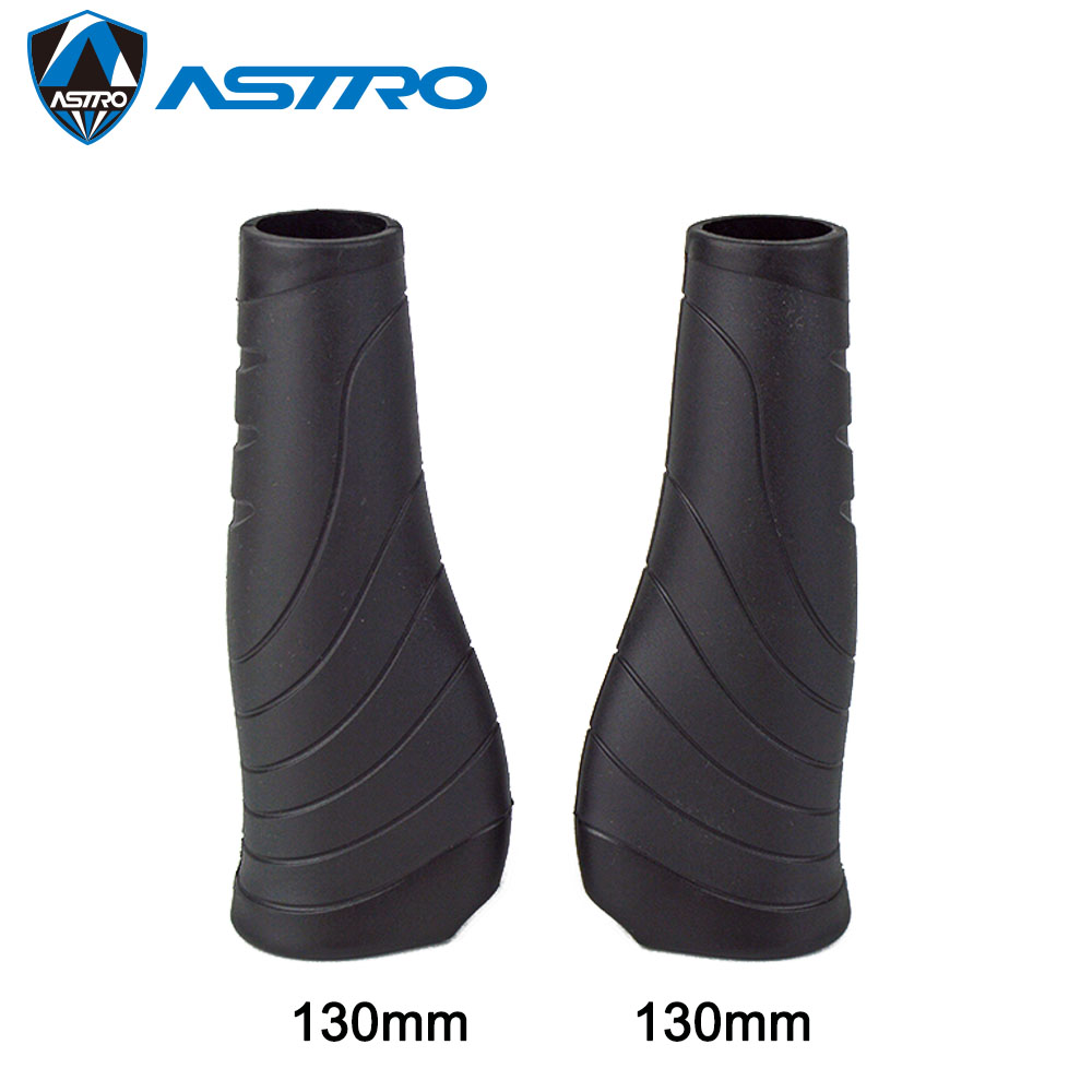 ASTRO G156 Bike Handle Grip Lock Non Skid Ergonomics 22.2mm MTB Handle Grips Rubber Long Short 130mm 90mm Bicycle Parts