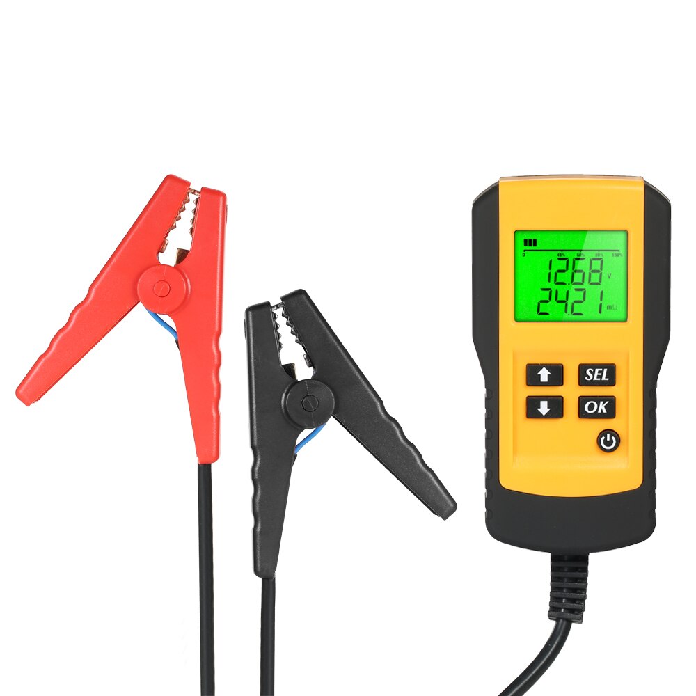 Battery Tester 12V Car Battery Analyzer LCD Digital Automotive Vehicle Battery Diagnostic Tester Tool for 12V Storage Batterys