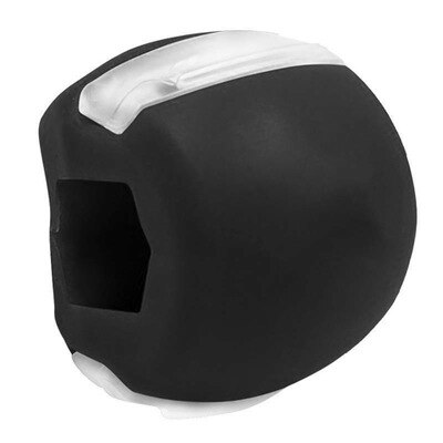 Cara pelota para hacer ejercicio Facial tóner ejercitador antiarrugas ejercicio Facial tóner mandíbula ejercitador cuello músculo Facial entrenador tonificante: Black