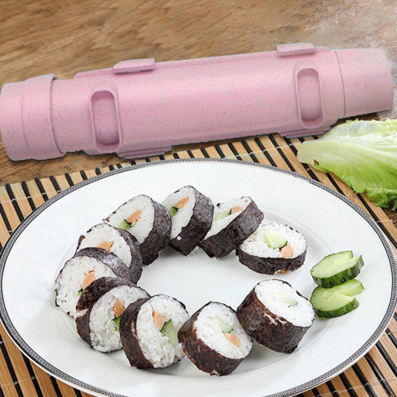 Sushi Maker Roller Rice Mold Sushi Bazooka Groente Vlees Rolling Tool Diy Sushi Making Machine Sushi Tool