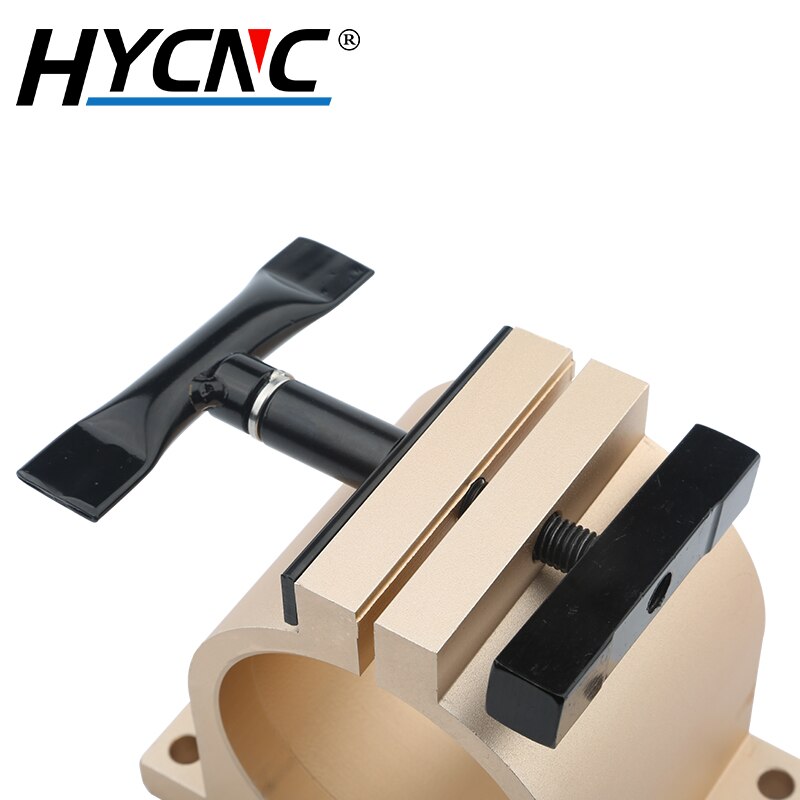 Gravur Maschine Spindel Halten Leuchte 65mm 80mm Mit Griff Aluminium Profil Feste Spannfutter Cnc-holzbearbeitung Spindel Halterung