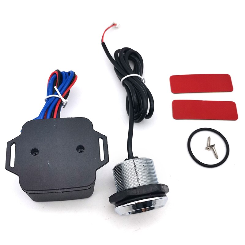 Kit de démarreur d&#39;allumage de moteur de voiture sans clé, 12V, LED bleu