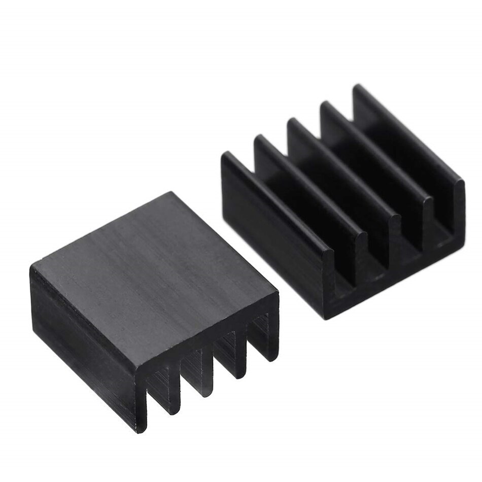 20 pçs de alumínio dissipador de calor cooler cooler raspberry pi dissipador de calor kit para computadores raspberry pi dissipação de calor