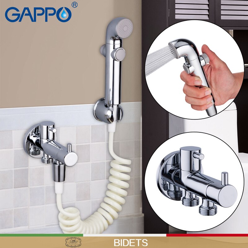 GAPPO Bidets faucet toilet shower bidet muslim shower toilet sprayer portable washer wall mount handheld shower bidet tap